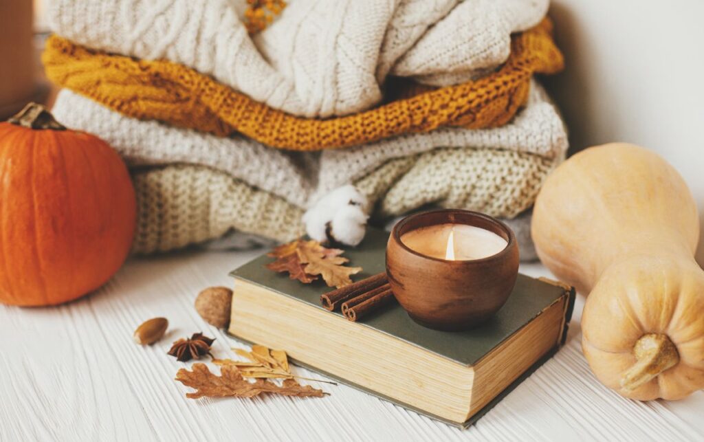 pull femme couleur automne