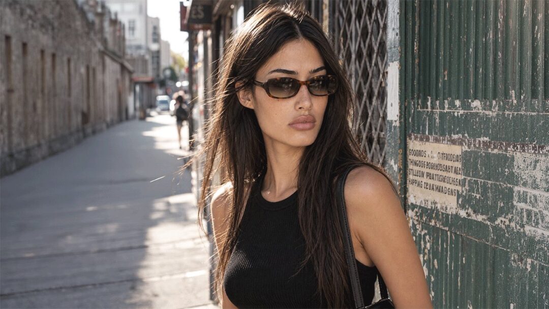 femme lunette