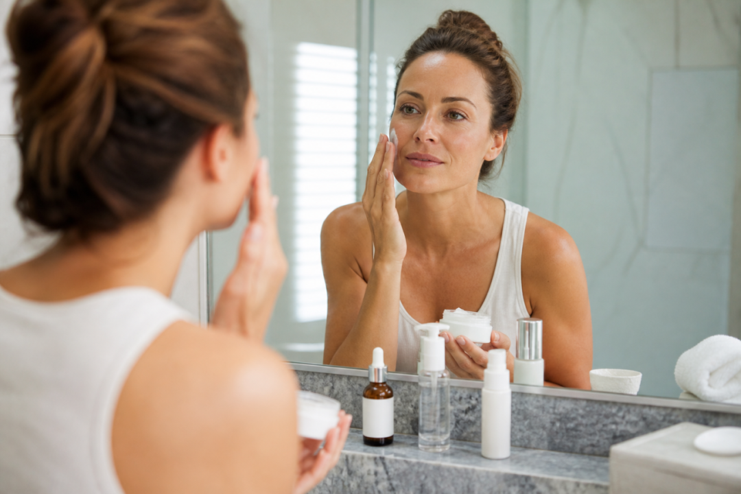 Routine anti-âge à 35 ans en 5 minutes : produits et ordre d'application